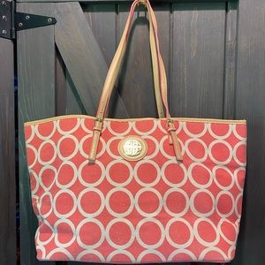 Kate Landry Canvas Shoulder Bag